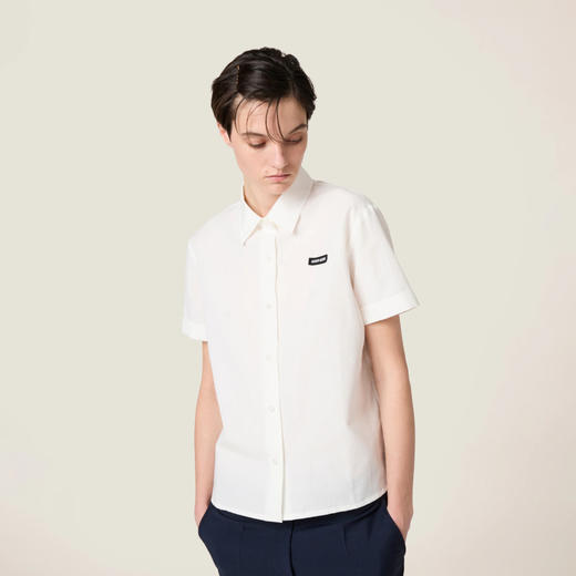 女款府绸质长袖衬衫ba017 商品图3