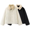 【来点不一样的】冬季年度最爱！可拆卸毛领！柜3200+！2026防泼水翻领短款夹克羽绒服 商品缩略图0