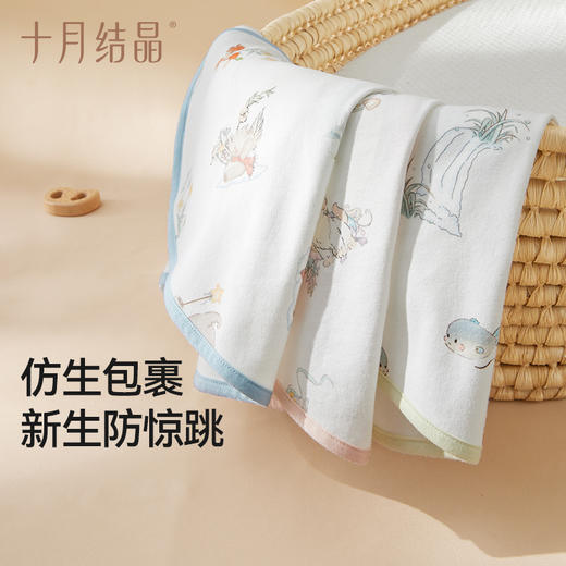 婴儿防惊跳包巾被襁褓巾夏季薄款纯棉新生儿宝宝睡袋神器 商品图2