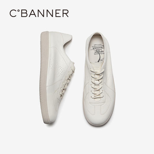 【上新】千百度薄底德训鞋女2026春季新款板鞋小白鞋运动休闲鞋A26144631 商品图4