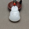 精品！新疆和田玉且末料羊脂玉饱满弥勒佛 126-3 商品缩略图3