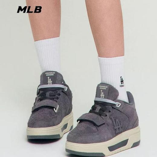 MLB情侣韩系撞色时尚复古高帮厚底增高学长鞋2026秋冬新款3ASXH015N 商品图2