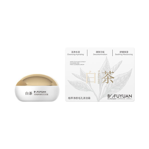 柏肤源 白茶植萃净颜毛孔清洁霜 商品图3