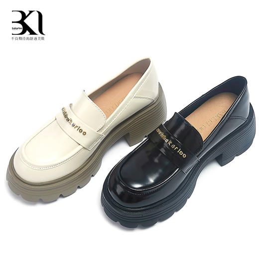 【必入款】Bakerloo舒适厚底乐福女鞋 商品图9