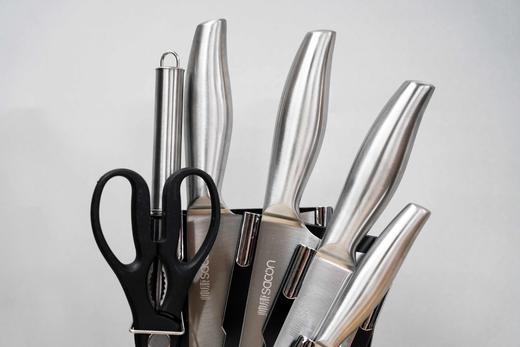 SACON帅康400系列30cm淬火全刃锋利不锈钢厨房多功能刀具 商品图3