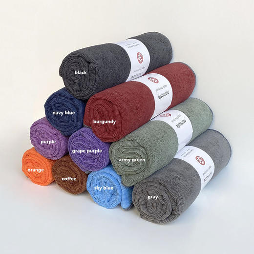 【青蛙同款】瑜伽馆开盘礼品瑜伽铺巾吸汗止滑加厚瑜伽毯 铺巾 （logo定制50条起） 商品图0