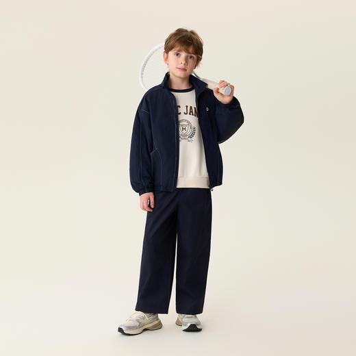 马克珍妮美式复古男童轻量夹克外套2026年春装新款560275 商品图3