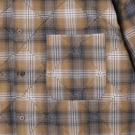 SDSA男士春夏新款痞帅男装港风工艺款菱形格衬衫款外套百搭时尚 商品图2