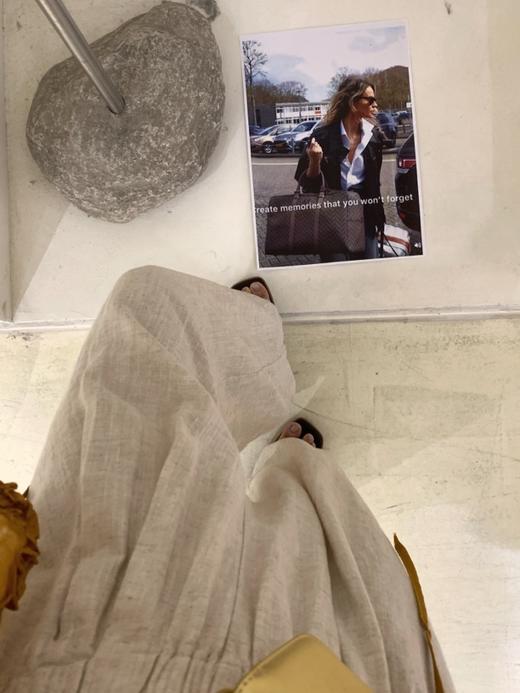 【轻奢推荐】天丝苎麻凉爽透气百搭阔腿裤0950 商品图2