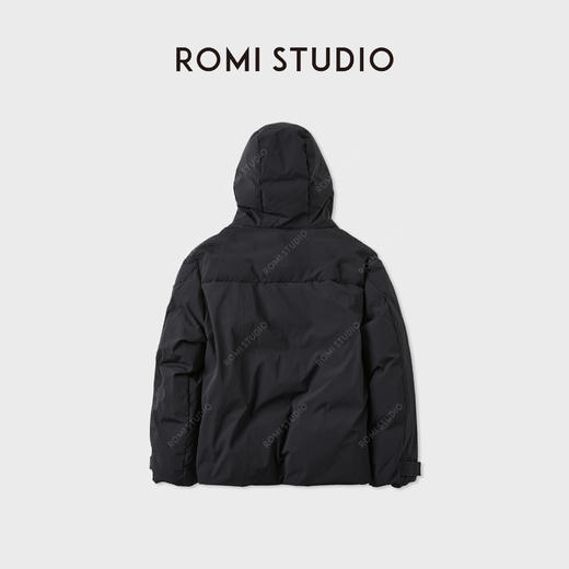ROMI STUDIO90白鹅绒多口袋工装秋冬挺括羽绒服外套RWCWWU6274 商品图2