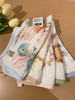 松植屋六层超柔纱布方巾高密印花童巾5条装婴幼儿童洗脸巾 汗巾 口水巾 商品缩略图3