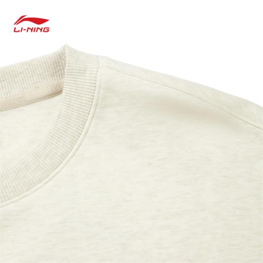 李宁反伍BADFIVE男子立体裁剪宽松套头卫衣AWDW027 商品图6
