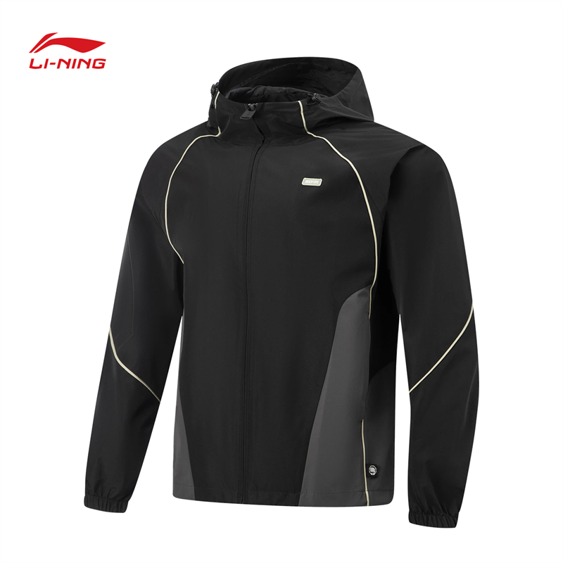 李宁反伍BADFIVE男子立体裁剪运动风衣AFDW033
