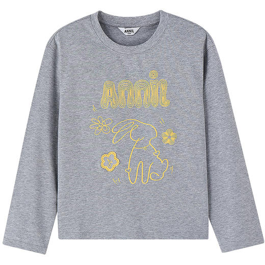 【实体店同款】女童长袖针织衫春季新款安奈儿童装AG611083 商品图5