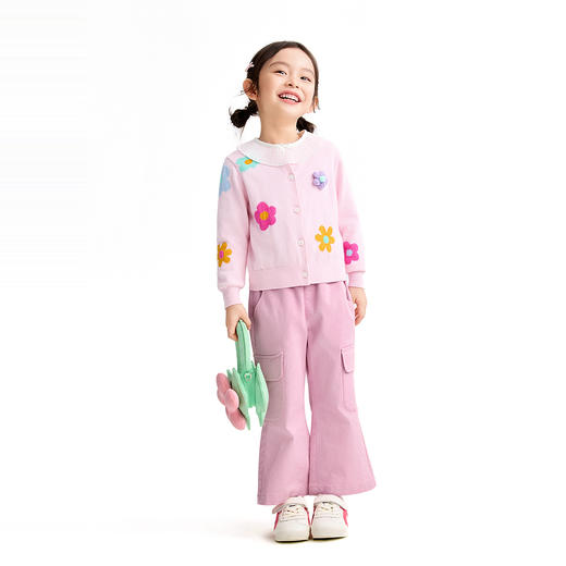 【实体店同款】女童针织开衫春季新款安奈儿童装XG614033 商品图5
