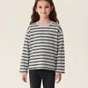 马克珍妮美式条纹女童亲肤纯棉T恤2026年春装新款560182 商品缩略图2