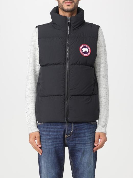 【超惠秒】Canada Goose 加拿大鹅 男士劳伦斯 防风保暖立领双向拉链 90%鸭绒羽绒背心 2804M-61 商品图0