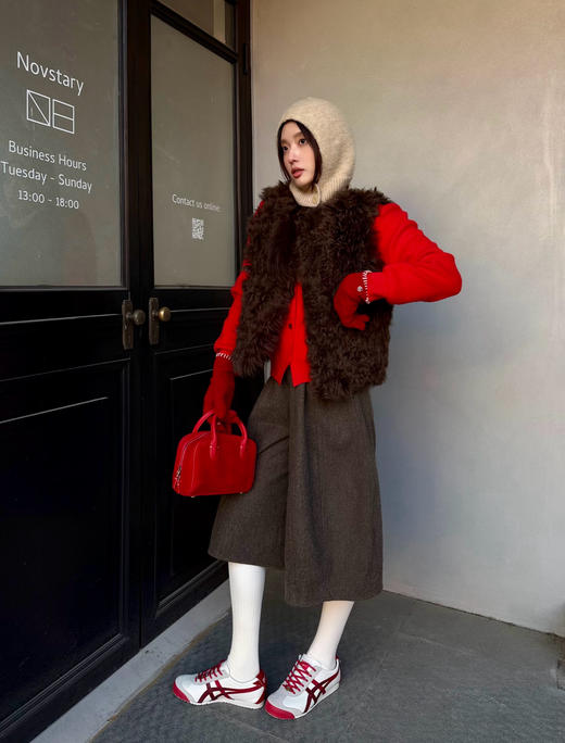 点此购买 亚瑟士鬼冢虎MEXICO 66马年限定男女款休闲鞋 98 340373 商品图8