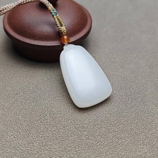 新疆和田玉且末料羊脂玉超白雅致小杂件 126-10 商品图9