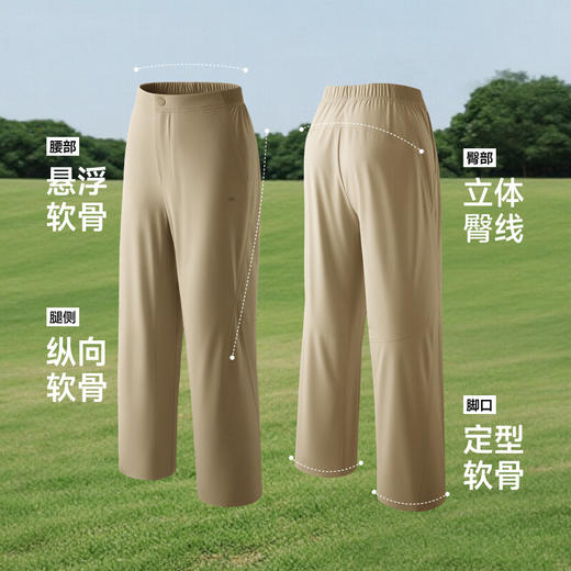 【春上新】【新品】6楼-蕉下女士立体高弹直筒裤EL001吊牌价399 商品图2