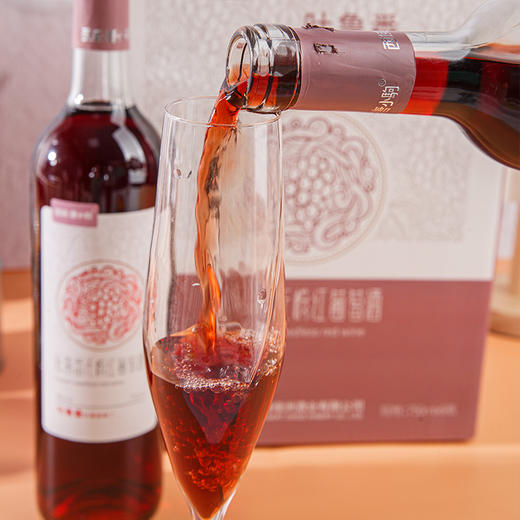 新疆吐鲁番无核红葡萄酒 果香浓郁 商品图3