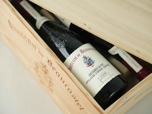 【酒庄直出老酒】法国南罗纳河谷2003/2005/2017/2018年博卡斯特酒庄教皇新堡干红 商品图6