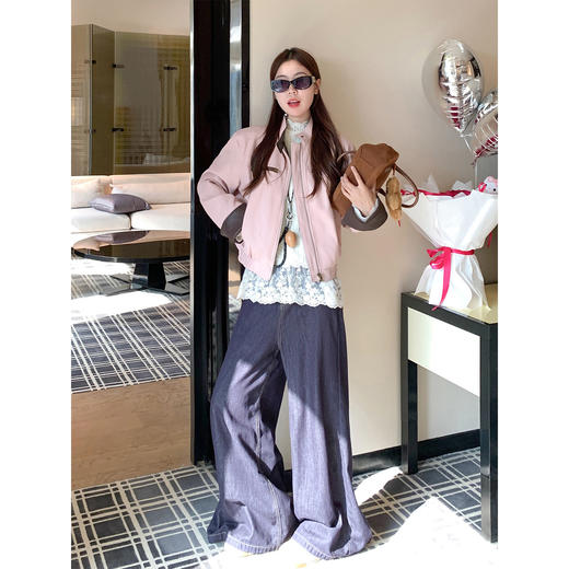 <曾小咸推荐>韩系蕾丝花边长袖t 商品图2