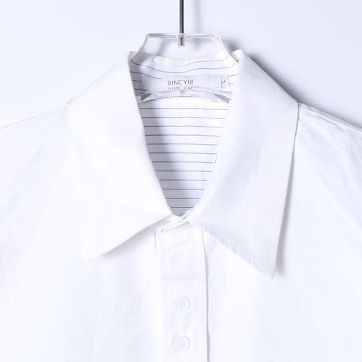 24171SDSA男士春夏新款痞帅男装韩版简约纯色设计感长袖衬衫百搭休闲 商品图2