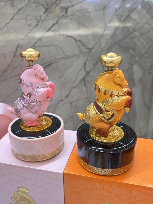 立马赚钱摆件，含七十二灵福金卡，家居车饰 商品图5