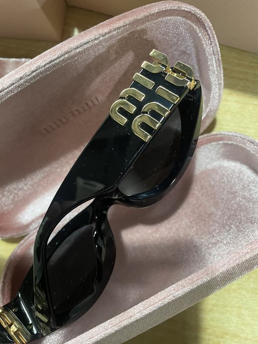 【超惠秒】MIU MIU 女士 大胆精致魅力椭圆形醋酸纤维太阳镜12530 商品图8