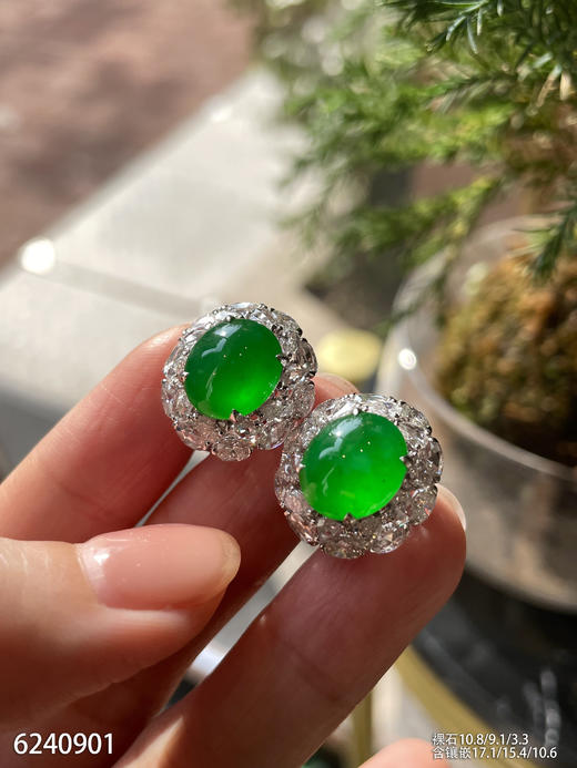 蛋面耳钉【6240901】具体价格微信咨询 商品图5