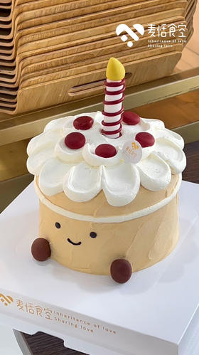 吹蜡烛（翻糖款提前2天预定）需自提