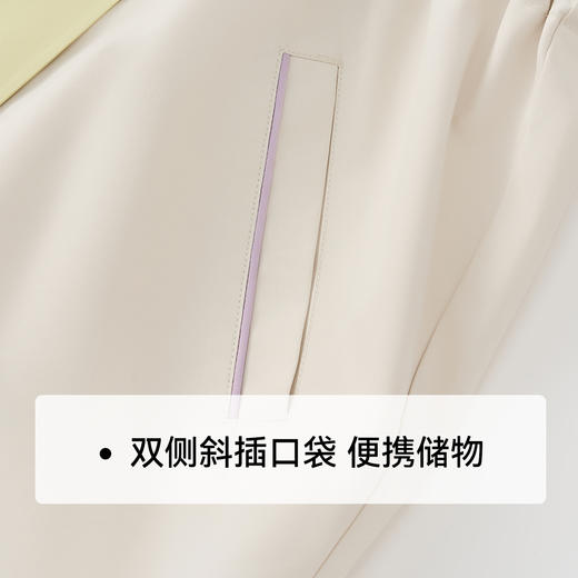 【英氏】【三防科技】【110-170】女童春秋款中长款冲锋衣外套 商品图8