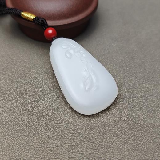 新疆和田玉且末料羊脂玉超白雅致小杂件 126-10 商品图6
