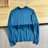 长袖T恤衫 磨毛保暖上衣 春季秋冬季男子半高领长袖训练健身运动紧身衣， 商品缩略图3