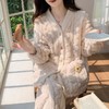 【秋冬严选❗️珊瑚绒睡衣套装】女冬季大码加厚长裤暖绒保暖法兰绒家居服可外穿冬 商品缩略图2
