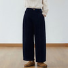 丁摩 灯芯绒休闲裤高腰显瘦直筒阔腿裤秋冬新款长裤5ZF-59106 商品缩略图2