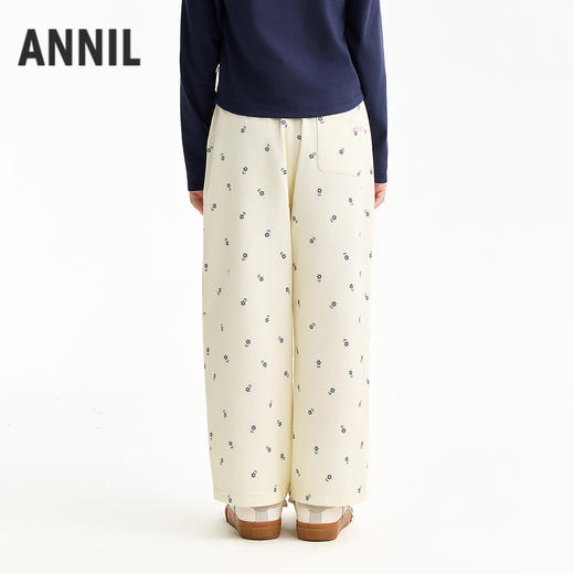 【实体店同款】女童全腰梭织裤春季新款安奈儿童装AG616130 商品图2