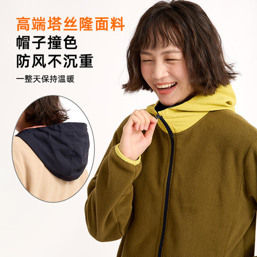 现货速发  2025冬季新款云感摇粒绒连帽上衣 商品图4