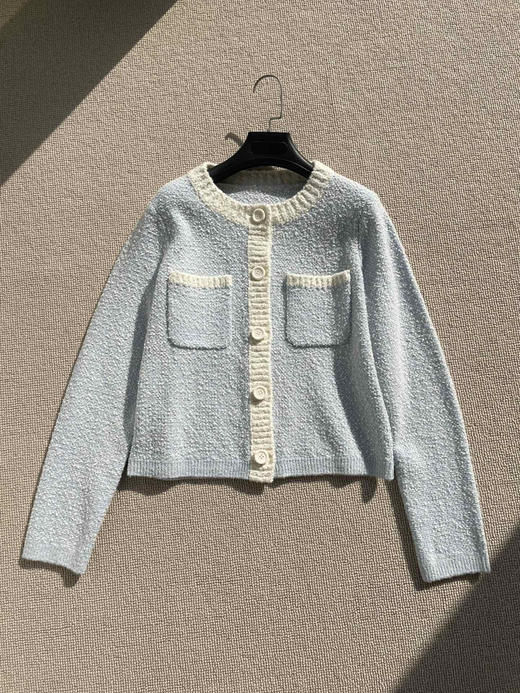 初十上新 纯圆正 Eds 香风套装 开衫+半身裙 美到忘乎所以 商品图2