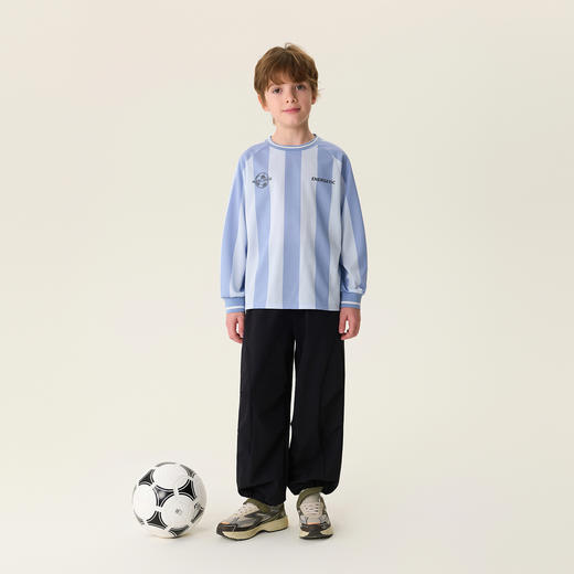 马克珍妮足球boy男童运动速干T恤2026年春装新款560058 商品图3