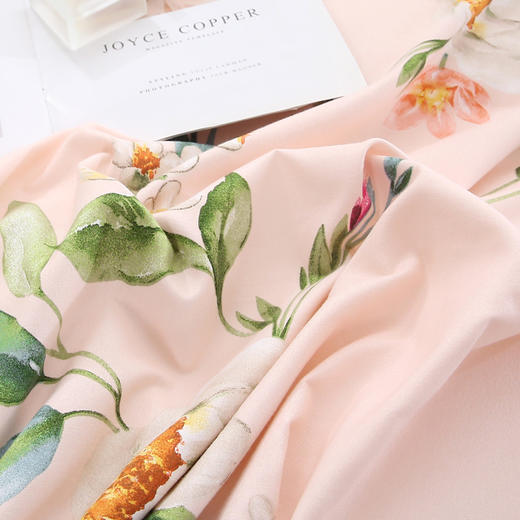 悠梦嘉居 爱家精舒四件套【爱家精舒四件套床上用品印花套件双人200*230四件套1.5/1.8床通用时尚爆款磨毛活性印染，约定/瑶芳】 商品图11