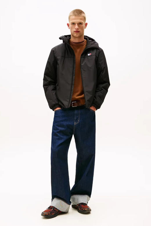 【新品超惠秒】Tommy Hilfiger 汤米·希尔费格 男士新晋防风防雨防撕扯连帽保暖外套12532 商品图12