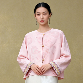 Famecoco范可儿新中式马夹FAD6AB125