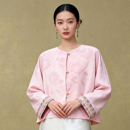 Famecoco范可儿新中式马夹FAD6AB125 商品图0