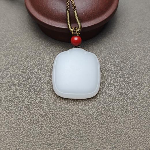新疆和田玉且末料羊脂玉超白雅致小杂件 126-10 商品图11