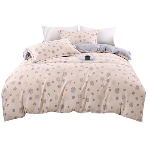 花漾年华抗菌四件套【悠梦嘉居花漾年华抗菌四件套，活性印花套件双人四件套200*230 1.5/1.8床通用时尚活性抗菌】 商品图9