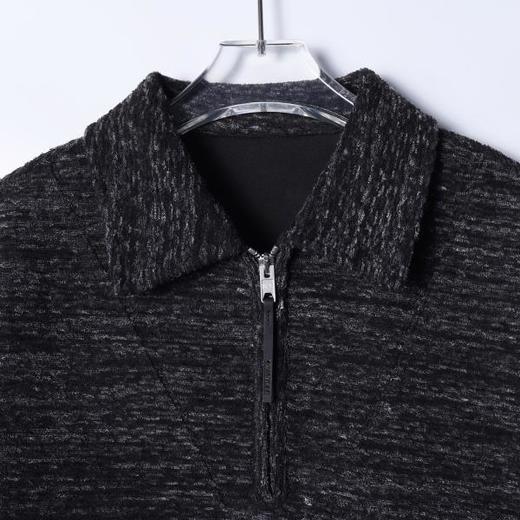 36255SDSA男士秋冬新款痞帅男装潮牌休闲半拉链翻领卫衣百搭宽松上衣 商品图4