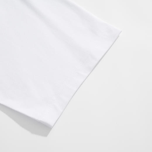 中性款刺绣棉质短袖T恤ba008 商品图2