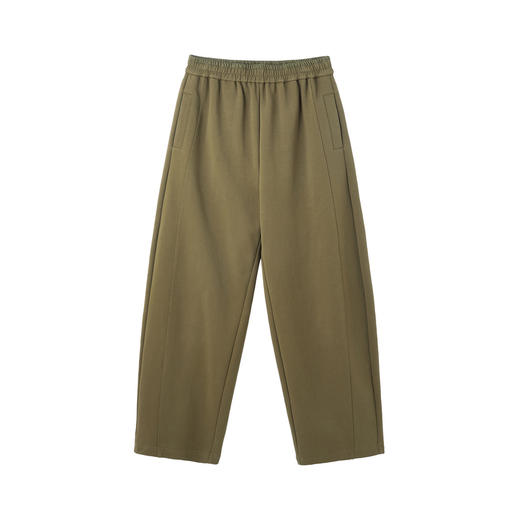 谜底休闲裤长裤2026春季新品松紧腰显瘦显高百搭裤子女261MK0070 商品图4